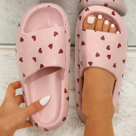 Summer Slippers For Women Beach Accesseories Flip Flops For Women Thick Soled Slippers For Female Love Household Bathroom Soft Soled Indoor And Outdoor Sandals Swimming Pool Accessories Mens Women Sli
Summer Slippers For Women Beach Accesseories Flip Flops For Women Thick Soled Slippers For Female Love Household Bathroom Soft Soled Indoor And Outdoor Sandals Swimming Pool Accessories Mens Women Sli