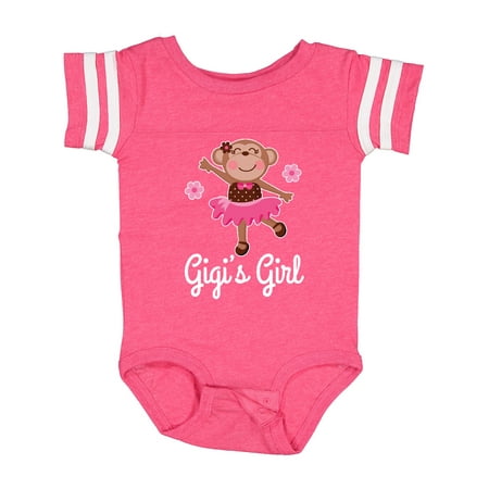 Inktastic Gigis Girl Ballerina Monkey Girls Baby Bodysuit 
Inktastic Gigis Girl Ballerina Monkey Girls Baby Bodysuit