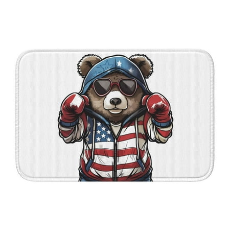 Adjustable Apron - Bib Apron for Men Women Patriotic Boxing Bear Art Waterproof Chef Aprons for Kitchen Gardening Cooking
Adjustable Apron - Bib Apron for Men Women Patriotic Boxing Bear Art Waterproof Chef Aprons for Kitchen Gardening Cooking