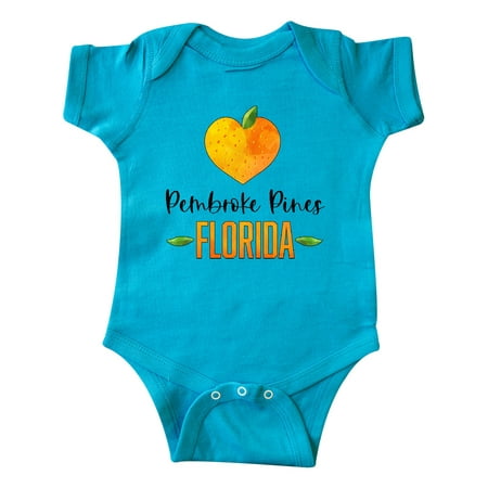 Inktastic Pembroke Pines Florida Orange in Heart Gift Baby Boy or Baby Girl Bodysuit
Inktastic Pembroke Pines Florida Orange in Heart Gift Baby Boy or Baby Girl Bodysuit