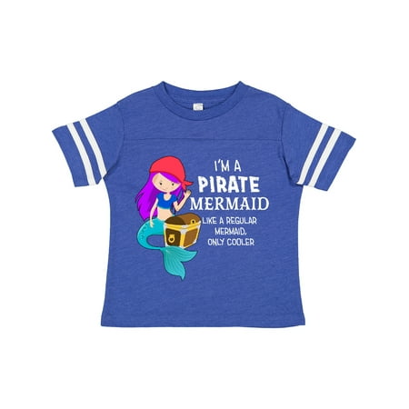 Inktastic I m a Pirate Mermaid-like a Regular Mermaid Only Cooler Gift Toddler Boy or Toddler Girl T-Shirt
Inktastic I m a Pirate Mermaid-like a Regular Mermaid Only Cooler Gift Toddler Boy or Toddler Girl T-Shirt