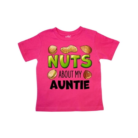 Inktastic Nuts About My Auntie Peanut Almond Pistachio Gift Toddler Boy or Toddler Girl T-Shirt
Inktastic Nuts About My Auntie Peanut Almond Pistachio Gift Toddler Boy or Toddler Girl T-Shirt