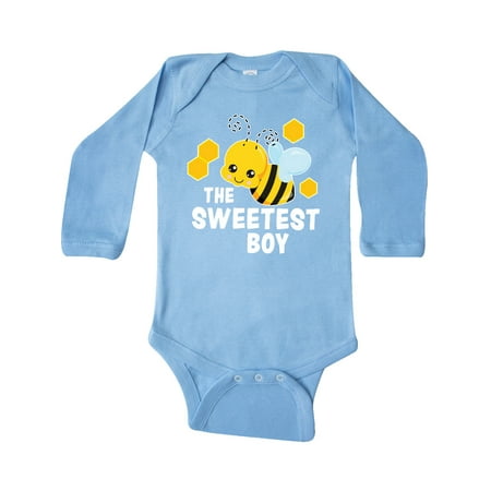 Inktastic The Sweetest Boy with Bee and Honey Combs Gift Baby Boy or Baby Girl Long Sleeve Bodysuit
Inktastic The Sweetest Boy with Bee and Honey Combs Gift Baby Boy or Baby Girl Long Sleeve Bodysuit
