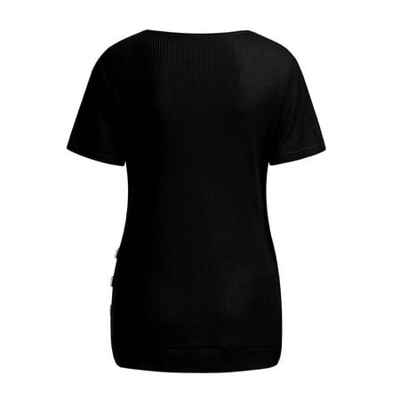 Women Maternity T-Shirts Nursing Short Sleeve Tops Solid Color Breastfeeding T-Shirt Tshirts Tee Top Female Dailywear
Women Maternity T-Shirts Nursing Short Sleeve Tops Solid Color Breastfeeding T-Shirt Tshirts Tee Top Female Dailywear