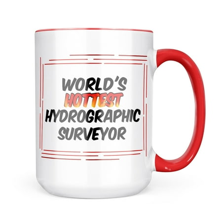 Neonblond Worlds hottest Hydrographic Surveyor Mug gift for Coffee Tea lovers