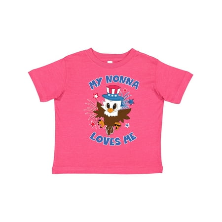 Inktastic 4th of July My Nonna Loves Me Cute Patriotic Baby Eagle Gift Toddler Boy or Toddler Girl T-Shirt
Inktastic 4th of July My Nonna Loves Me Cute Patriotic Baby Eagle Gift Toddler Boy or Toddler Girl T-Shirt