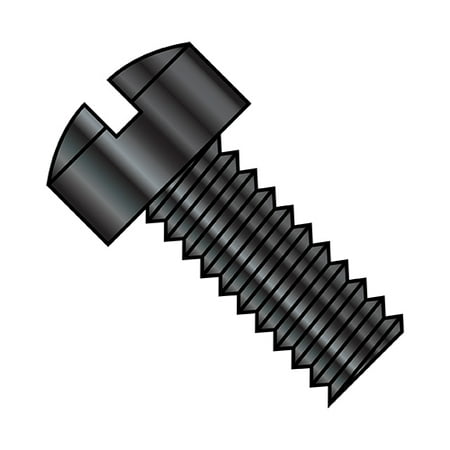 6-32X5/8 Slotted Fillister Head Machine Screw Fully Threaded Black Oxide (Pack Qty 10 000) BC-0610MSLB
6-32X5/8 Slotted Fillister Head Machine Screw Fully Threaded Black Oxide (Pack Qty 10 000) BC-0610MSLB