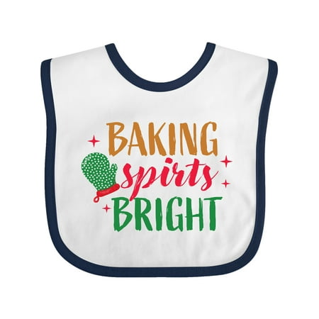 Inktastic Christmas Baking Spirits Bright with Green Oven Mit Gift Baby Boy or Baby Girl Bib
Inktastic Christmas Baking Spirits Bright with Green Oven Mit Gift Baby Boy or Baby Girl Bib