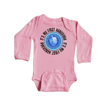 Inktastic My First Hanukkah Dreidel Gift Baby Boy or Baby Girl Long Sleeve Bodysuit
Inktastic My First Hanukkah Dreidel Gift Baby Boy or Baby Girl Long Sleeve Bodysuit