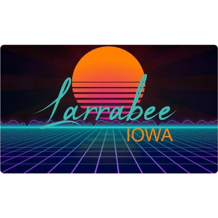 Wall Lane Arizona 4 X 2.25-Inch Fridge Magnet Retro Neon Design