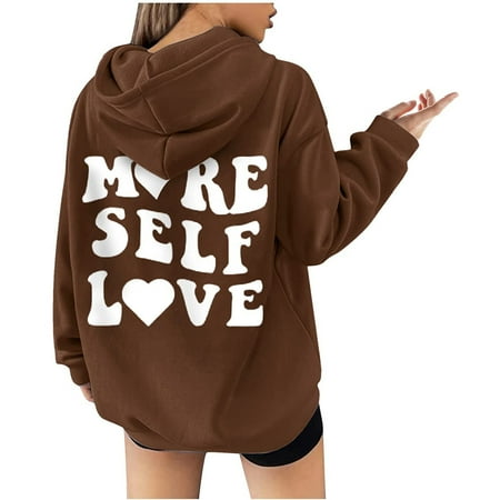 Womens Loose Sweatshirts Drawstring Hoodies Back Graphic Shirts Casual Pullover Long Sleeve Tops With Pocket With Drop Shoulder Sleeves
Womens Loose Sweatshirts Drawstring Hoodies Back Graphic Shirts Casual Pullover Long Sleeve Tops With Pocket With Drop Shoulder Sleeves