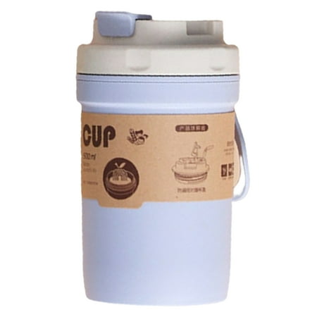 Thermal Insulated Soup Cup No Liquid Leaking Durable Cup for Drinking Coffee Tea Juice
Thermal Insulated Soup Cup No Liquid Leaking Durable Cup for Drinking Coffee Tea Juice