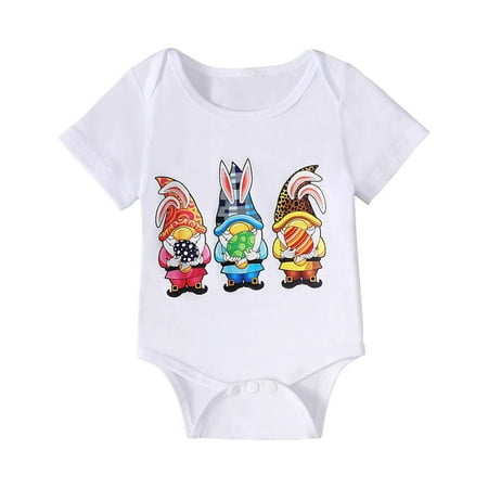 SELONE 0-18 Months Easter Baby Girl Clothes Toddler Boys And Girls Easter Printed White Jumpsuit Romper Childrens Clothing Graphic Bunny Gnomes Easter Eggs Printing Long Sleeve Brown 12-18 Months
SELONE 0-18 Months Easter Baby Girl Clothes Toddler Boys And Girls Easter Printed White Jumpsuit Romper Childrens Clothing Graphic Bunny Gnomes Easter Eggs Printing Long Sleeve Brown 12-18 Months