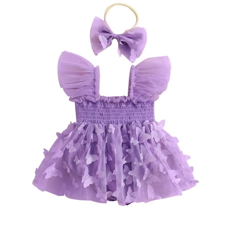Wallarenear Baby Girl Ruched Princess Dress Butterfly A-Line Party Beach Party Dresses
Wallarenear Baby Girl Ruched Princess Dress Butterfly A-Line Party Beach Party Dresses