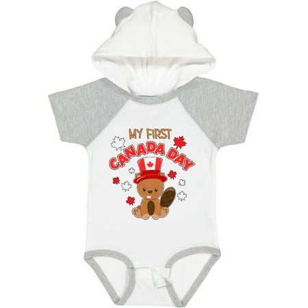 Inktastic My First Canada Day Gift Baby Boy or Baby Girl Bodysuit