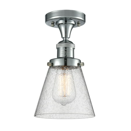 Innovations Lighting 517-1Ch Small Cone Small Cone 1 Light 7 Wide Semi-Flush Ceiling
Innovations Lighting 517-1Ch Small Cone Small Cone 1 Light 7 Wide Semi-Flush Ceiling