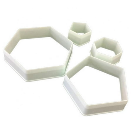 Football Cookie Cutter Hexagon Cutters Set- 4 Size -DIY Cake Decoration Gumpaste Fondant Mold
Football Cookie Cutter Hexagon Cutters Set- 4 Size -DIY Cake Decoration Gumpaste Fondant Mold