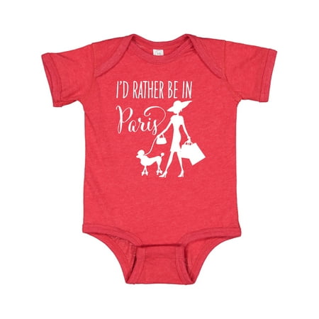 Inktastic I d Rather Be in Paris- shopping and travel Gift Baby Girl Bodysuit
Inktastic I d Rather Be in Paris- shopping and travel Gift Baby Girl Bodysuit