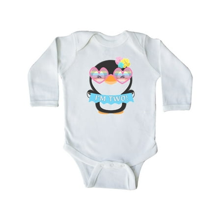 Inktastic I m 2 Cute Penguin with Sunglasses and Flowers Gift Baby Boy or Baby Girl Long Sleeve Bodysuit
Inktastic I m 2 Cute Penguin with Sunglasses and Flowers Gift Baby Boy or Baby Girl Long Sleeve Bodysuit