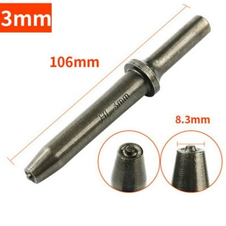 1PC Pneumatic Rivet Head Semi Hollow Solid Rivet Head Pneumatic Hammer impact