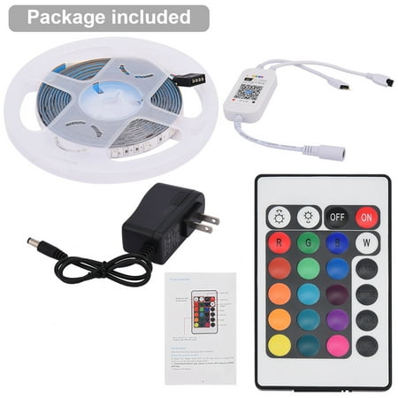 Yclkvgw Beauty kit 2M 2835RGB LED STRIP LIGHTS Smart Home WIFI Strip Light App Control Waterproof Foot Massager Metal A
Yclkvgw Beauty kit 2M 2835RGB LED STRIP LIGHTS Smart Home WIFI Strip Light App Control Waterproof Foot Massager Metal A