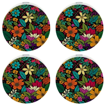 YZUOUZY Night Lights Plug into Wall Nightlight 4 Pack Doodle Colorful Harmonious Paisley
YZUOUZY Night Lights Plug into Wall Nightlight 4 Pack Doodle Colorful Harmonious Paisley