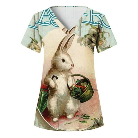 XHJUN Printed Scrub Tops Women Printed Cartoon Animal Working Uniform Tops Workwear Beige L
XHJUN Printed Scrub Tops Women Printed Cartoon Animal Working Uniform Tops Workwear Beige L
