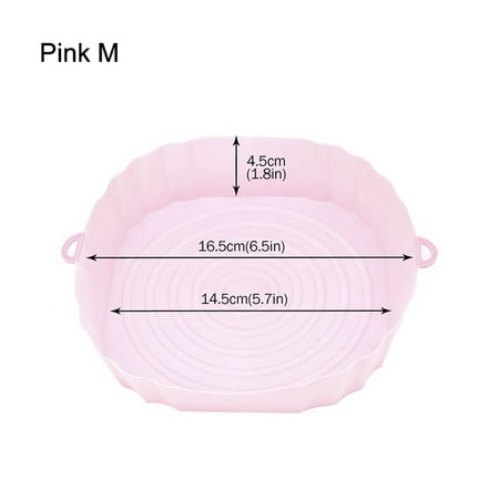 Air Frying Pan Silicone Pad Baking Tray Multifunctional Barbecue Pad Reusable Pizza Fried Chicn Bast Kitchen Accessories