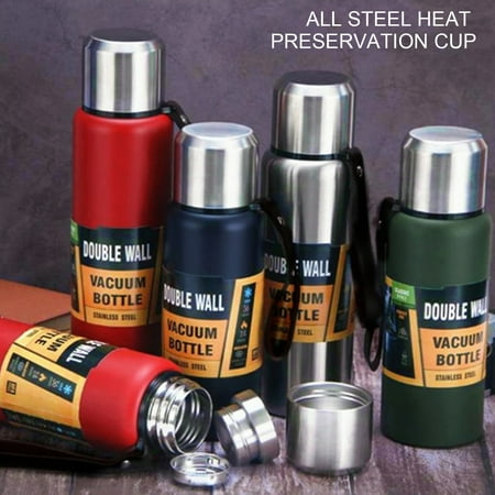 Twowood 1000ml Portable Large Capacity Leak Proof Vacuum Cup Heat Insulated Water Bottle
Twowood 1000ml Portable Large Capacity Leak Proof Vacuum Cup Heat Insulated Water Bottle