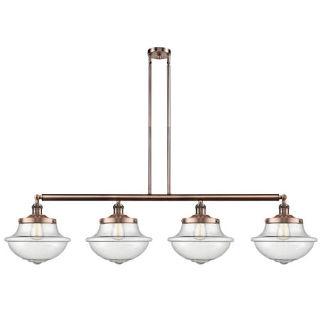 Innovations Lighting 214 Large Oxford Large Oxford 4 Light 54 Wide Linear Chandelier -
Innovations Lighting 214 Large Oxford Large Oxford 4 Light 54 Wide Linear Chandelier -