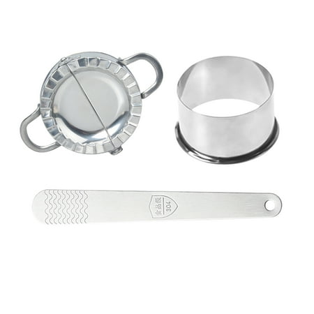 Medium Dumpling Mold + Round Peeler + Stuffing Spoon Stainless Steel Dumpling Mold Set 3-piece Set Spoons
Medium Dumpling Mold + Round Peeler + Stuffing Spoon Stainless Steel Dumpling Mold Set 3-piece Set Spoons