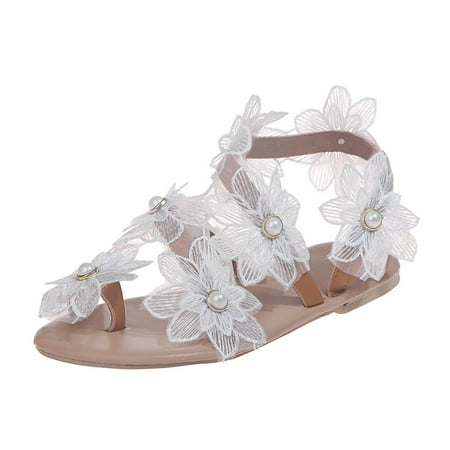 Women Slippers Roman Style Women s Summer Flowers Color Slip On Flat Beach Open Toe Breathable Sandals Slippers Shoes White 6
Women Slippers Roman Style Women s Summer Flowers Color Slip On Flat Beach Open Toe Breathable Sandals Slippers Shoes White 6