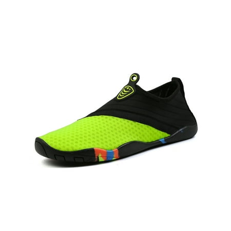 SIMANLAN Womens Mens Water Shoes Barefoot Aqua Socks Quick Dry Beach Shoe Summer Lightweight Flats Yoga Slip On Fluorescent Green Style A 8.5
SIMANLAN Womens Mens Water Shoes Barefoot Aqua Socks Quick Dry Beach Shoe Summer Lightweight Flats Yoga Slip On Fluorescent Green Style A 8.5
