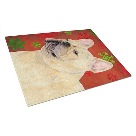 Caroline s Treasures French Bulldog Red and Green Snowflakes Christmas Glass Cutting Board Large
Caroline s Treasures French Bulldog Red and Green Snowflakes Christmas Glass Cutting Board Large