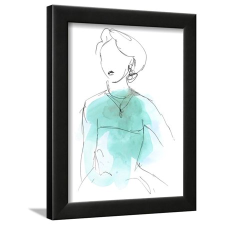 Fashion Splash IV Framed Print Wall Art By June Vess