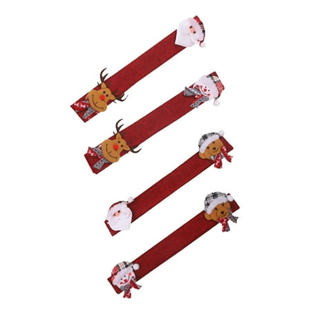 VerPetridure Christmas Refrigerator Gloves - C 4pcs Christmas Refrigerator Door Handle Cover Kitchen Appliances Glove Protector
VerPetridure Christmas Refrigerator Gloves - C 4pcs Christmas Refrigerator Door Handle Cover Kitchen Appliances Glove Protector