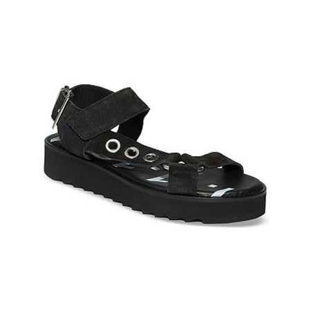 All Saints Womens Rhianne Suede Adjustable Sport Sandals