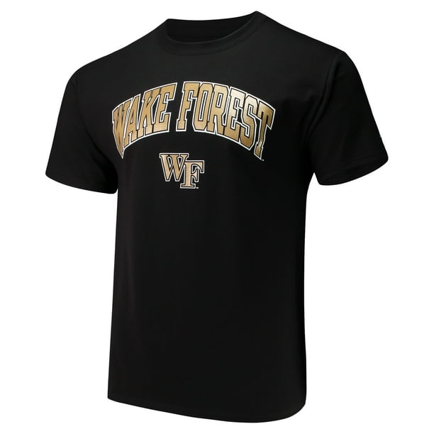 Men's Russell Athletic Black Wake Forest Demon Deacons Core Print T-Shirt