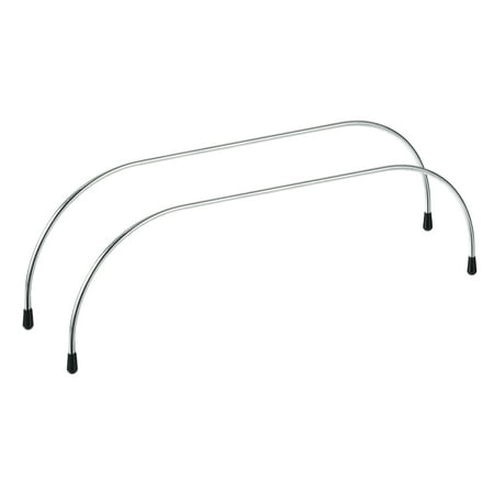 Uxcell Metal Internal Wire Frames 9.84 2Pack Tubular Bag Frame for Purse Bag Making