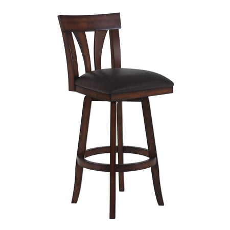 Armen Living Salem 30 in. Swivel Bar Stool