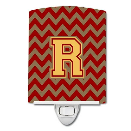 Caroline s Treasures CJ1048-RCNL Letter R Chevron Garnet and Gold Ceramic Night Light 6x4x3 multicolor
Caroline s Treasures CJ1048-RCNL Letter R Chevron Garnet and Gold Ceramic Night Light 6x4x3 multicolor