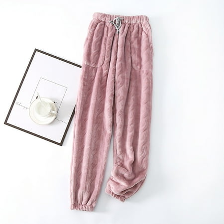 Daqian Pants for Women Plus Size Women Fashion Flannel Trousers Thickened Plus Velvet Homewear Pajama Pants Sweat Pants for Women Clearance Pink 8(L)
Daqian Pants for Women Plus Size Women Fashion Flannel Trousers Thickened Plus Velvet Homewear Pajama Pants Sweat Pants for Women Clearance Pink 8(L)