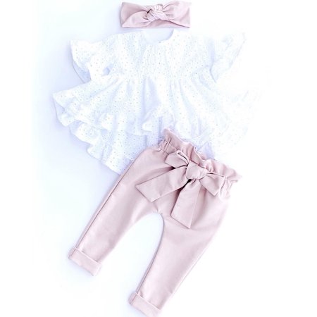 Lovely Newborn Kid Baby Girl Clothes Lace Top T-Shirt Pants Leggings 3Pcs Outfit Pink 18-24 Months
Lovely Newborn Kid Baby Girl Clothes Lace Top T-Shirt Pants Leggings 3Pcs Outfit Pink 18-24 Months