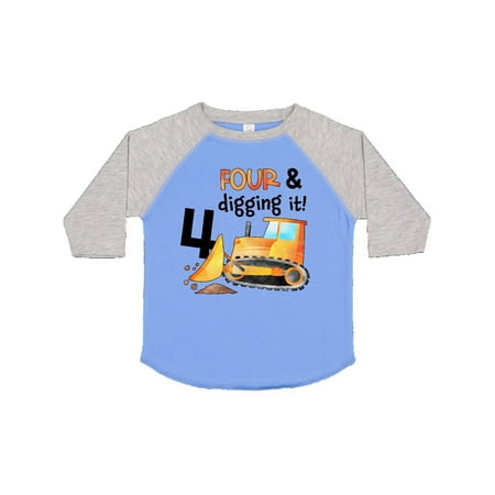 Inktastic Four and Digging It Bulldozer 4th Birthday Gift Toddler Boy or Toddler Girl T-Shirt
Inktastic Four and Digging It Bulldozer 4th Birthday Gift Toddler Boy or Toddler Girl T-Shirt