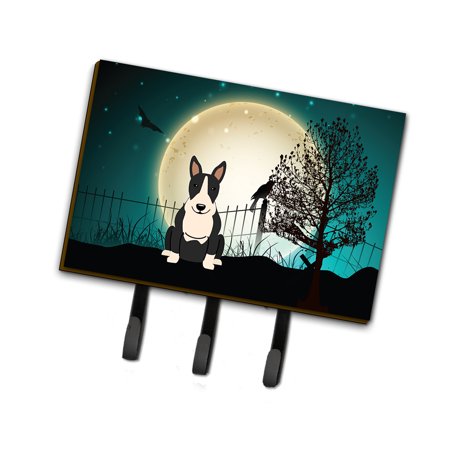 Carolines Treasures BB2323TH68 Halloween Scary Bull Terrier Black White Leash or Key Holder Triple multicolor
Carolines Treasures BB2323TH68 Halloween Scary Bull Terrier Black White Leash or Key Holder Triple multicolor