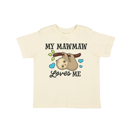 Inktastic My Mawmaw Loves Me with Sloth and Hearts Gift Toddler Boy or Toddler Girl T-Shirt
Inktastic My Mawmaw Loves Me with Sloth and Hearts Gift Toddler Boy or Toddler Girl T-Shirt