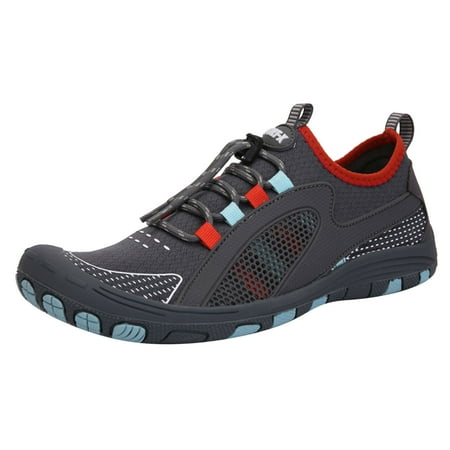 Sehao Fashion Summer Water Shoes Men Quick Drying Shoes Swimming and Diving Shoes Hiking Shoes Flat Non Slip Breathable Colorblock Elastic Band Mesh Dark Gray 6.5 US (Wide Widths Available)
Sehao Fashion Summer Water Shoes Men Quick Drying Shoes Swimming and Diving Shoes Hiking Shoes Flat Non Slip Breathable Colorblock Elastic Band Mesh Dark Gray 6.5 US (Wide Widths Available)