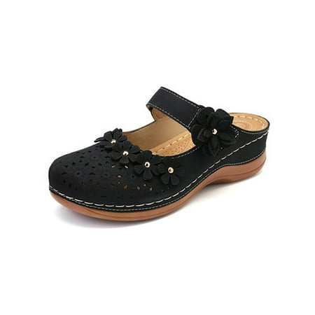 Woobling Women s Low Wedge Heel Summer Sandals Slip On Clogs Closed Toe Casual Shoes Black Size 7
Woobling Women s Low Wedge Heel Summer Sandals Slip On Clogs Closed Toe Casual Shoes Black Size 7