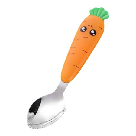 ibaste Toddler Utensils | Stainless Steel Baby Forks and Spoons With Cartoon Carrot Round Handle | Innovative Children s Safe Silverware Kids Utensil BPA Free
ibaste Toddler Utensils | Stainless Steel Baby Forks and Spoons With Cartoon Carrot Round Handle | Innovative Children s Safe Silverware Kids Utensil BPA Free