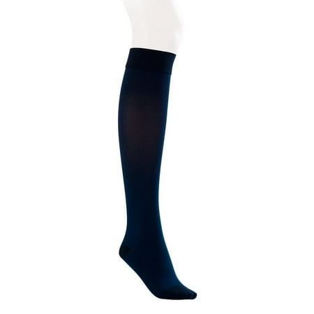 Jobst Opaque SoftFit Closed Toe Knee Highs - 20-30mmHg Midnight Navy X-Large
